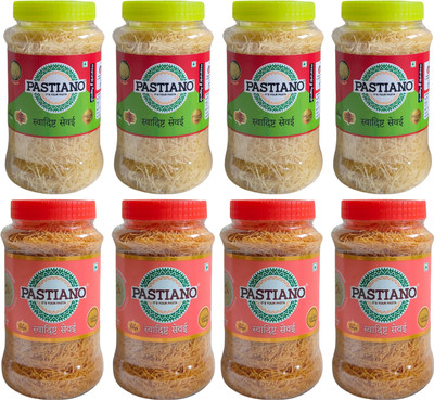 PASTIANO - Combo of 8- 250 gms eachx 4 Vermicelli 2 kg(Plain)