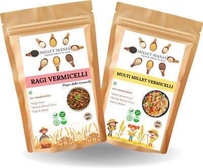 Millet Mania Multi Millet and Ragi Millet Combo Vermicelli 210 g(Plain)
