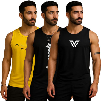 Elite Trend Traders Printed Men Round Neck Multicolor T-Shirt