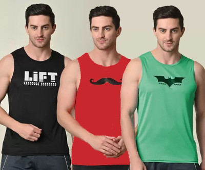 R ROCKIN TEES Men Vest