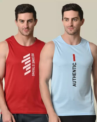 R ROCKIN TEES Men Vest
