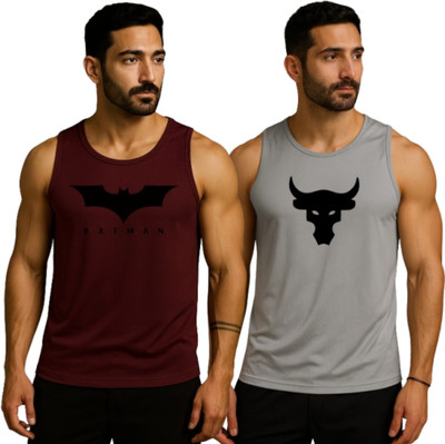 Elite Trend Traders Printed Men Round Neck Multicolor T-Shirt