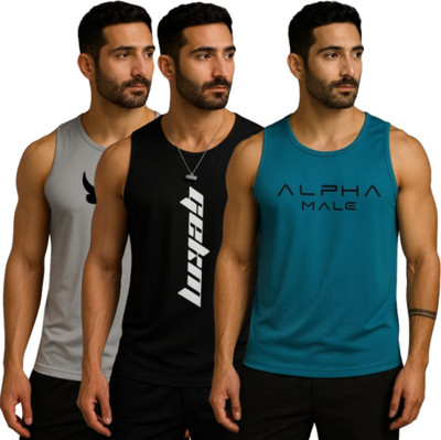 SSANWARIYA SETHJI Printed Men Round Neck Multicolor T-Shirt
