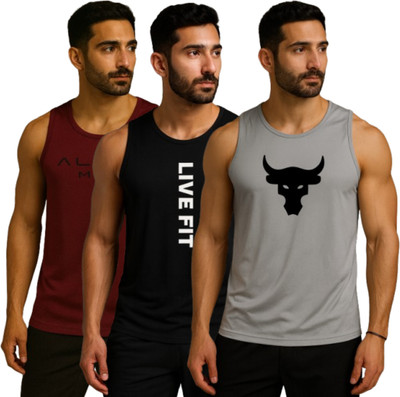Elite Trend Traders Printed Men Round Neck Multicolor T-Shirt