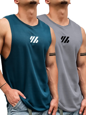 Jump Cuts Men Vest