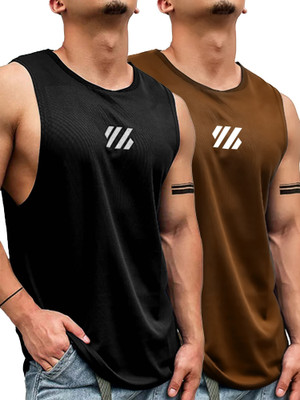 Jump Cuts Men Vest
