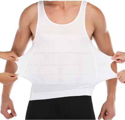 AloneFit Slim N Lift Slimming Vest Tummy Tucker Shaper Undershirt Innerwear for Men Men Shapewear