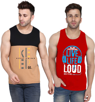 Cryptic Printed Men Round Neck Multicolor T-Shirt