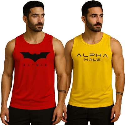 ELITE TRENDZZ Printed Men Round Neck Multicolor T-Shirt