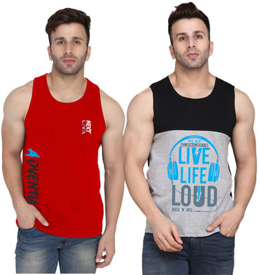 Cryptic Printed Men Scoop Neck Multicolor T-Shirt