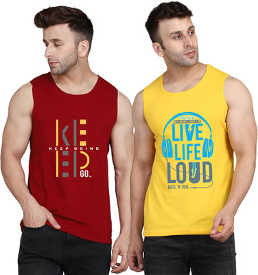 Cryptic Printed Men Round Neck Multicolor T-Shirt