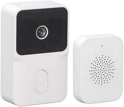 Raptas Smart WiFi Video Doorbell – HD Video, Two-Way Audio, Motion Detection Video Door Phone(Wireless Single Way)