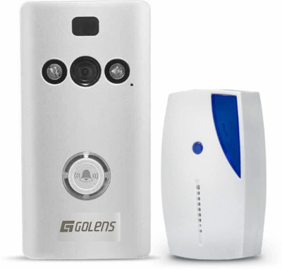 GOLENS Smart WiFi/IP Video Doorbell Intruder Alarm System Video Door Phone(Wireless Both Way)
