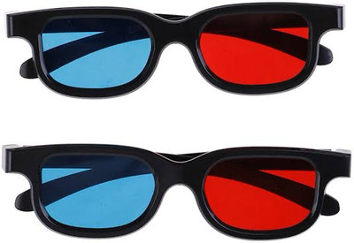 MYRA Movie Book Magzine Video Glasses (Red and Blue) Video Glasses(Red, Blue)
