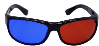 TRONICS INDIA RED CYAN 3D GLASS-IF Video Glasses(Red, Blue, Black)