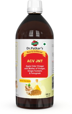 Dr. Patkar's Apple Cider With Ginger Turmeric & Fenugreek Vinegar(500 ml)