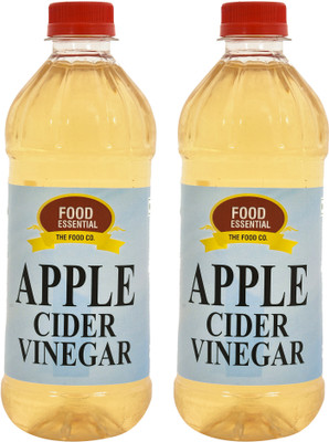 FOOD ESSENTIAL Premium Apple Cider 1 ltr. Vinegar(2 x 0.5 L)