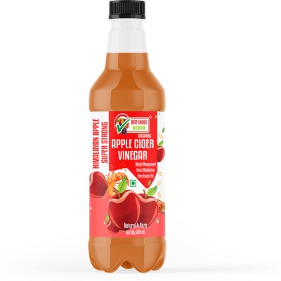 BEST CHOICE NUTRITION Apple Cider Vinegar for Weight Loss with Mother of Vinegar, Raw & Undiluted Vinegar(250 ml)