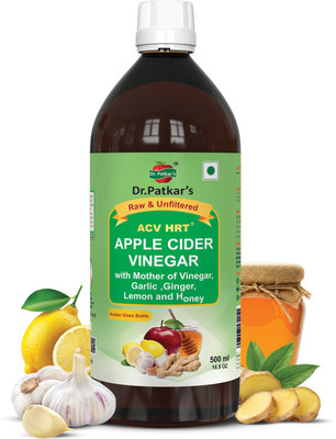 Dr. Patkar's Apple Cider With Garlic-Ginger-Lemon-Honey Vinegar(500 ml)
