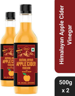 Dabur Himalayan Apple Cider Vinegar | With the Mother of Vinegar Vinegar(2 x 500 ml)
