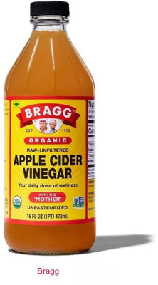 BRAGG Apple Cider Vinegar 473ml with Lemon Extract Vinegar(473 ml)