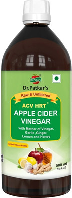 Dr. Patkar's Apple Cider With Garlic-Ginger-Lemon-Honey Vinegar(500 ml)