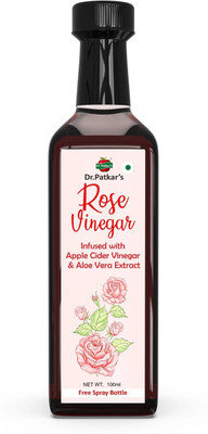 Dr. Patkar's Rose Vinegar Infused With ACV and Aloevera Extract Vinegar(100 ml)