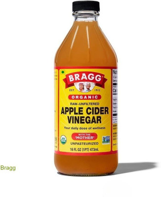 BRAGG Apple Cider Vinegar for Natural Skin Glow 473ml Vinegar(473 ml)