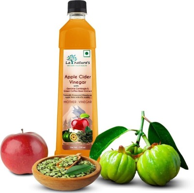 La Natures Apple Cider With Garcinia Cambogia & Green Coffee Bean Extract Vinegar(250 ml)