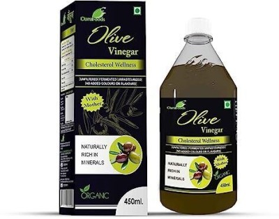 Cura Olive Cider Vinegar Premium Jaitun ka Sirka Pack 1 Vinegar(450 ml)