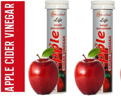 Aayatouch Apple Cider Life Science Raw Vinegar=15x2=30 Vinegar(2 x 15 No)