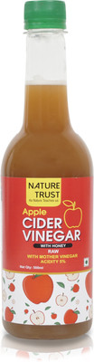 nature trust Raw Apple Cider Vinegar with Honey(500 ml) Vinegar(500 ml)