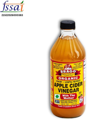 BRAGG Apple Cider Raw Unfiltered with the mother Vinegar(473 ml)