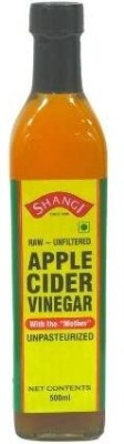 Shangi Apple Cider Vinegar Natural Glass For Salad Dressings, Marinades and Sauces Soup Vinegar(500 ml)