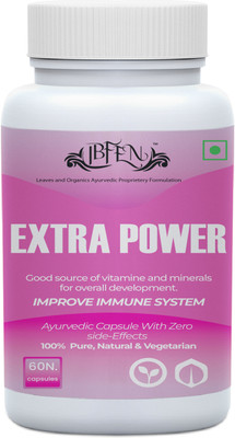 IBFEN Extra Power Health Immunity Energy Women Capsule | For Strength & Power(60 Capsules)