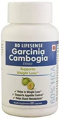 B D LIFESENSE Garcinia Cambogia Extract Capsules - Natural Weight loss For Men & Women(250 g)