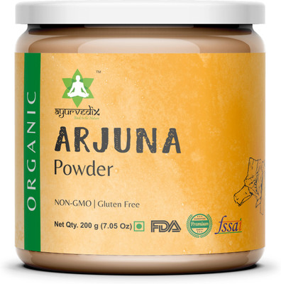 ayurvedix Arjun ki Chaal , Arjuna Bark, Arjun Chal Tree Kwath, Arjuna Chettu Chhal(200 g)