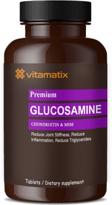 Vitamatix Glucosamine Joint Pain Relief Support, HCl Tablets (S60)(30 Capsules)