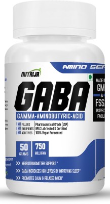 NutriJa GABA (Gama-Aminobutyric acid) Powder Supplement -(50 g)