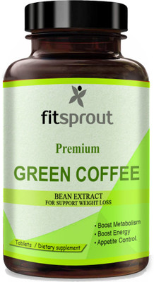 Fitsprout Green Coffee Bean Extract Weight Loss Tablets (H62)(30 Tablets)
