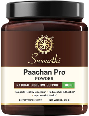 SUWASTHI Paachan Pro Digestion Solution for Gas & Indigestion Acidity and Bloating Relief(180 g)