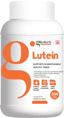 GLIMLACH Lutein 40 mg with Zeaxanthin Support Eyes Health(40 mg)