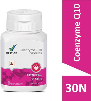 Vestige COENZYME Q10 (an antioxidant that is necessary for cells to function properly)(30 No)