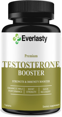 Everlasty Testosterone Booster For Men, Testo Booster Power Support Tablets (S127)(60 Tablets)