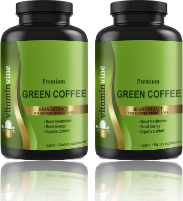 Vitaminvine Green Coffee Bean Extract Weight Loss Tablets (S250)(2 x 60 Tablets)