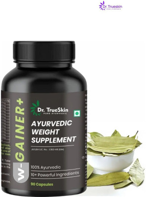 Dr. Trueskin W-Gainer+ Capsules Herbal Daily Stamina Boost Bulk(90 Capsules)