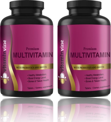 Vitaminvine The Real Vitamin Multivitamin Tablets (S261)(2 x 60 Tablets)