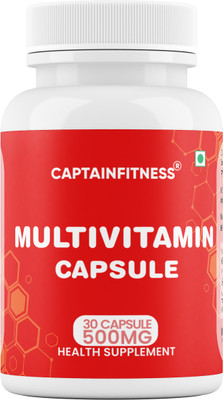CaptainFitness Multivitamin Capsules |Daily Wellness & Nutritional Support(30 Capsules)
