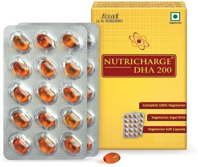 Nutricharge Dha Brain and Visual Development (30 CAPS)(200 mg)