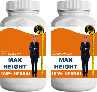 hindustan herbal Max height vanilla flavor pack of 2(2 x 0.1 kg)